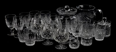 Lot 1427 - WATERFORD CRYSTAL; a collection of glassware...