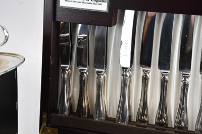 Lot 16 - A collection of assorted silver plate...