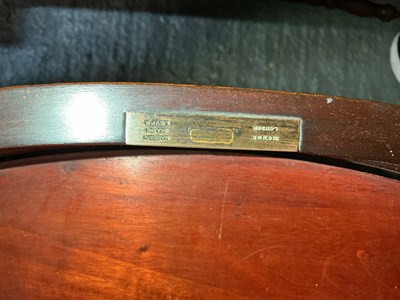 Lot 9 - An Edwardian rosewood and satinwood inlaid...