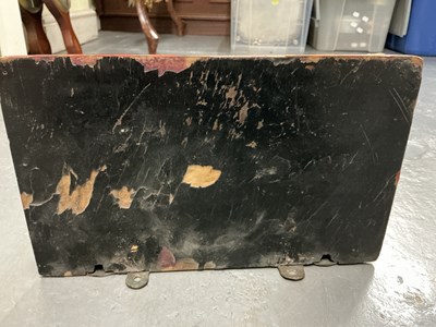 Lot 41 - A 19th century French tortoiseshell brass...