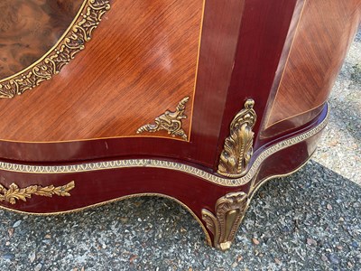 Lot 43 - A reproduction French Empire style mahogany...