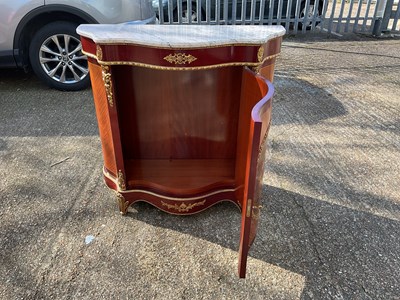 Lot 43 - A reproduction French Empire style mahogany...