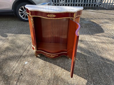 Lot 43 - A reproduction French Empire style mahogany...