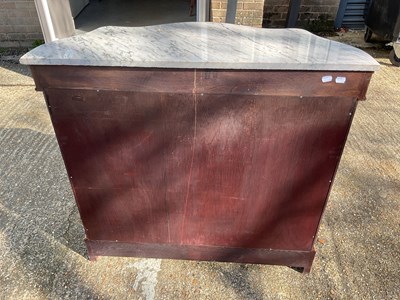 Lot 43 - A reproduction French Empire style mahogany...
