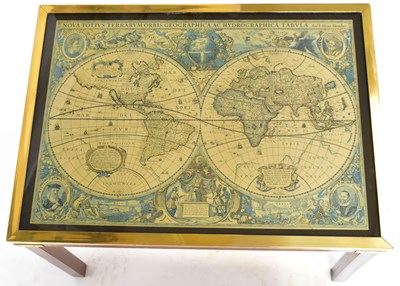 Lot 31 - A nest of mid-20th century tables, the tops...