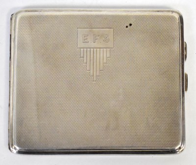 Lot 781 - FRED H ADAMS & CO; a George V hallmarked...