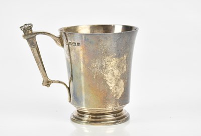 Lot 393 - BRAVINGTONS LIMITED; a hallmarked silver mug,...