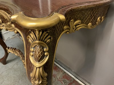 Lot 20 - A reproduction French Empire style veneered...