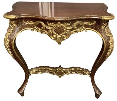 Lot 20 - A reproduction French Empire style veneered...