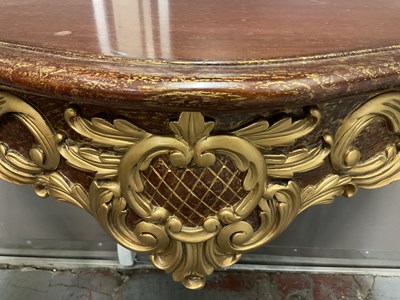 Lot 20 - A reproduction French Empire style veneered...
