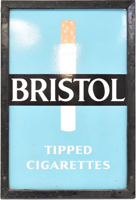 Lot 531 - An enamelled metal advertising sign for...