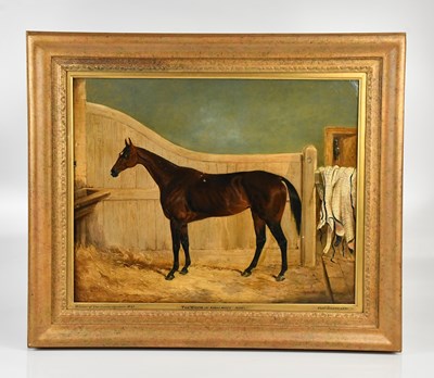 Lot 1511 - THOMAS BRETLAND; oil on canvas, 'The Widow (by...