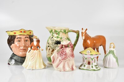 Lot 1352 - BESWICK; a model of a horse, with a Royal...