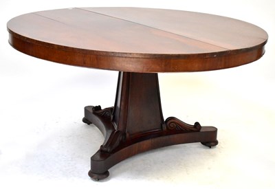 Lot 174 - A Regency rosewood tilt-top breakfast table,...