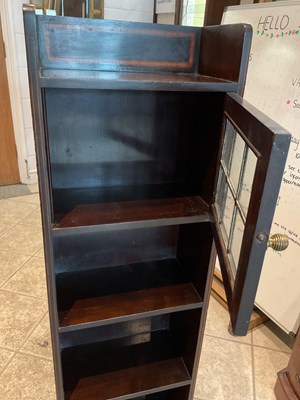 Lot 48 - LIBERTY & CO; an Edwardian mahogany and...
