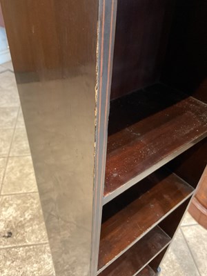Lot 48 - LIBERTY & CO; an Edwardian mahogany and...