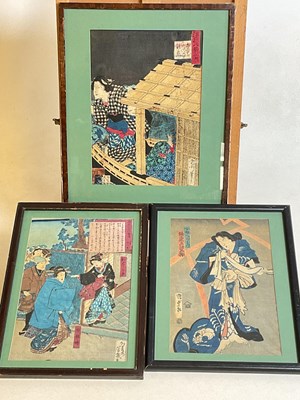 Lot 368 - AFTER FREDERIC REMINGTON; three prints...
