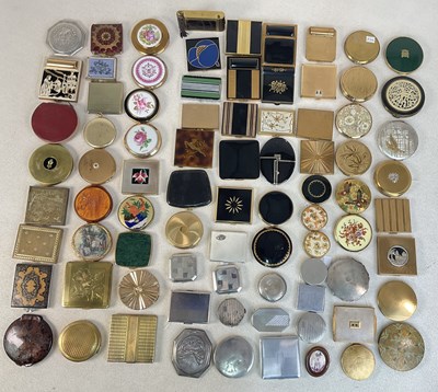 Lot 648 - Approximately eighty-two compacts, to include...
