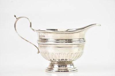 Lot 405 - WALKER & HALL; a George V hallmarked silver...