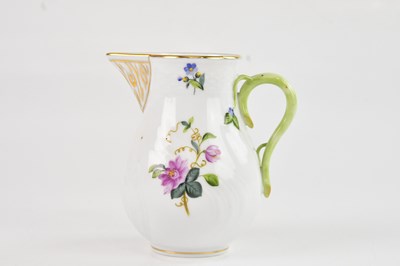 Lot 1351 - HEREND; a hand painted jug in the 'Passion...