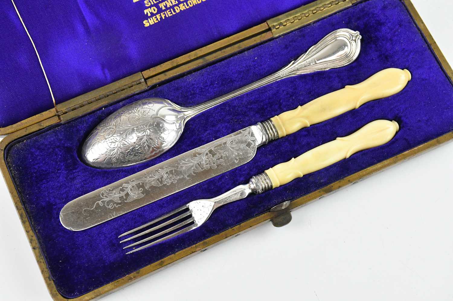 Lot 42 - MAPPIN & WEBB; a late Victorian silver plated...