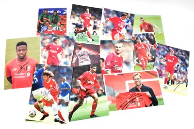 Lot 652 - LIVERPOOL FC; a small collection of...