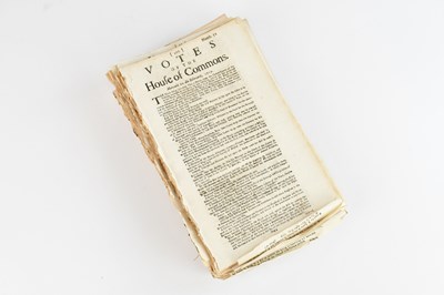 Lot 395 - A collection of early 18th century Votes of...