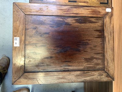 Lot 40 - A Chinese hardwood two-tier occasional table,...