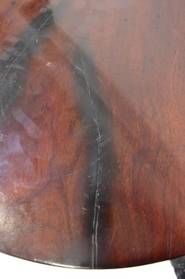 Lot 33 - A Georgian mahogany circular tilt-top...