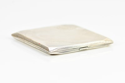 Lot 313 - An  Art Deco George V hallmarked silver...