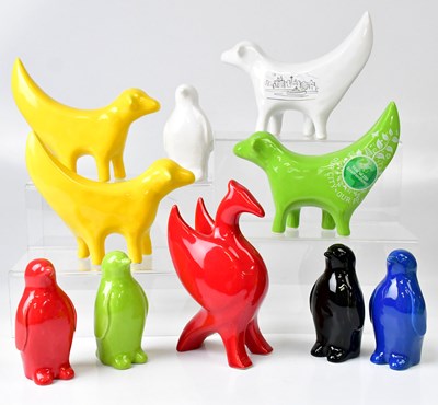 Lot 252 - Four 'Superlambanana' figures, comprising a...