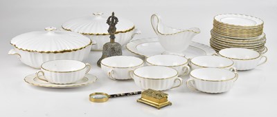 Lot 1393 - SPODE; a 'Midas' pattern part service, an...