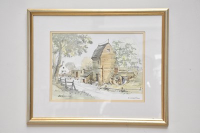 Lot 1505 - JOHN G HASSALL (born 1943); watercolour, 'A...