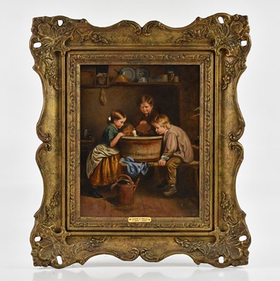 Lot 1515 - JOHN H DELL (fl. 1836-1888); oil on canvas,...