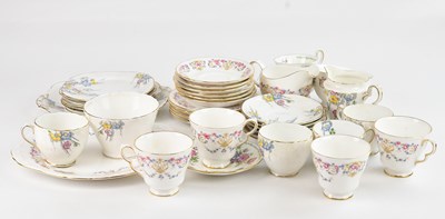 Lot 1392 - ROYAL STAFFORD; a part tea service and further...