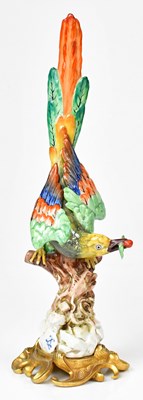 Lot 217 - SÈVRES; a porcelain figure of a bird of...