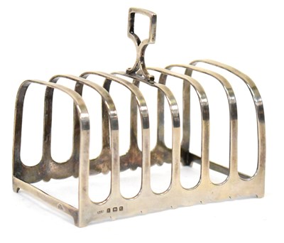 Lot 764 - DOCKER & BURN LTD; a George V hallmarked...