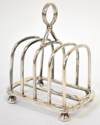 Lot 763 - CARRINGTON & CO; a Victorian hallmarked silver...