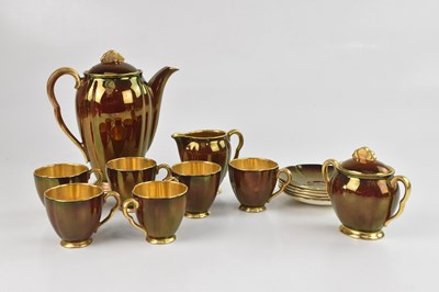 Lot 1355 - CARLTON WARE; an Art Deco 'Rouge Royal'...