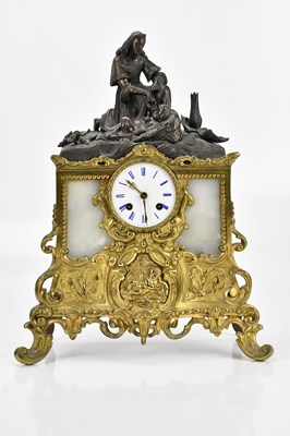 Lot 320 - A late 19th century French gilt metal and...