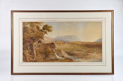 Lot 1495 - THOMAS MILES RICHARDSON; watercolour, rural...