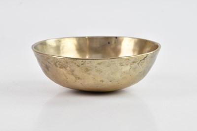 Lot 1101 - A Himalayan singing bowl, diameter 14cm.