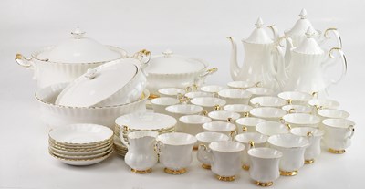 Lot 1373 - ROYAL ALBERT; a 'Val d'Or' pattern tea and...