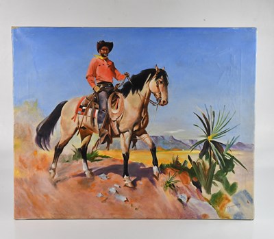 Lot 1540 - T O'SHAUGHNESSY; oil on canvas, 'Deputy...