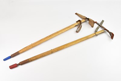 Lot 2185 - A pair of ice axes, length 85cm (2).