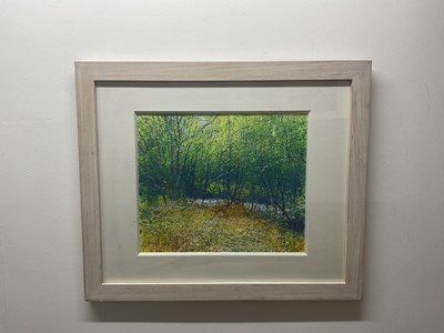 Lot 394 - RICHARD THORN RI SWAC; mixed media, 'Little...