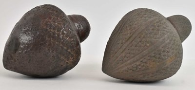 Lot 409 - A pair of ancient Middle Eastern terracotta...