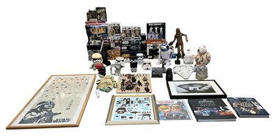 Lot 605 - A large collection of Star Wars related...