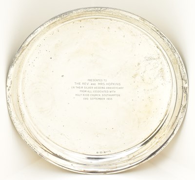 Lot 1091 - MARSON & JONES; a George V hallmarked silver...
