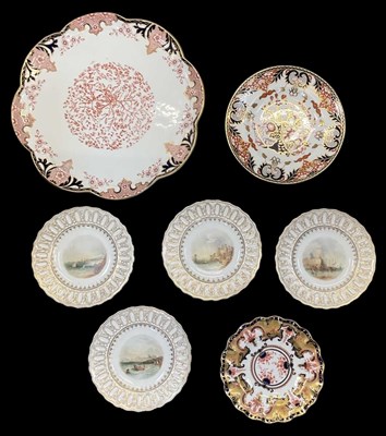 Lot 662 - ROYAL CROWN DERBY; a large early 20th century...